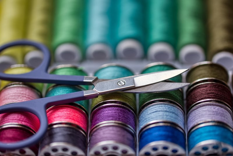 Fabric Scrap Wall Art